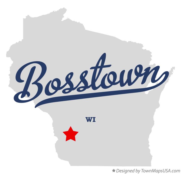 Map of Bosstown Wisconsin WI
