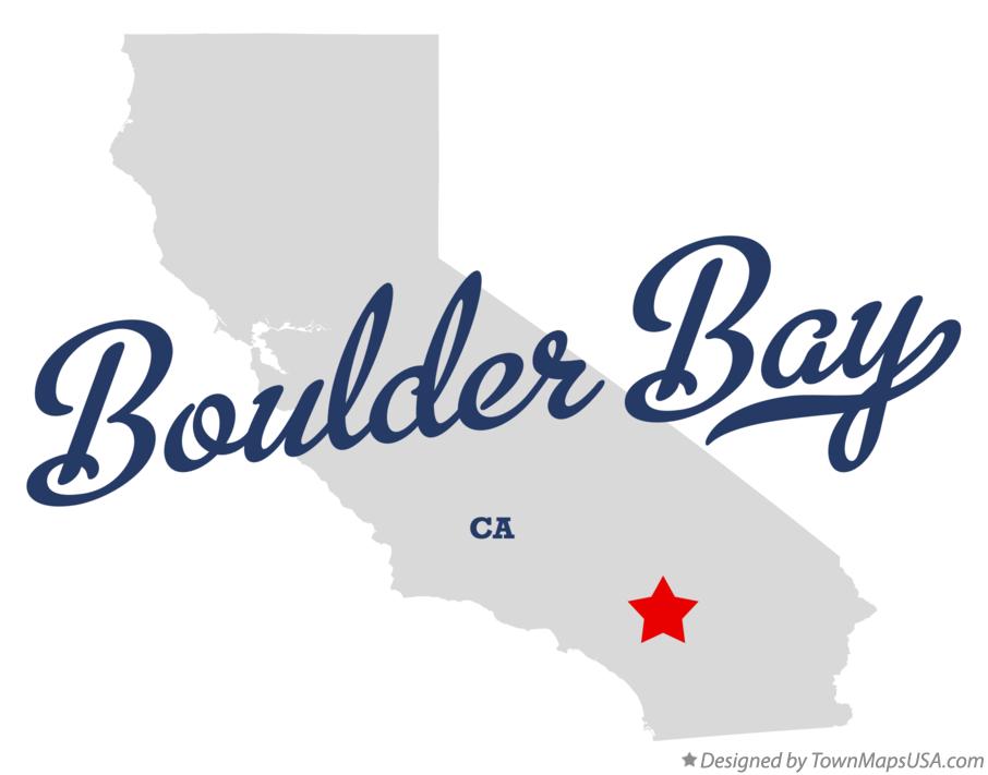 Map of Boulder Bay California CA
