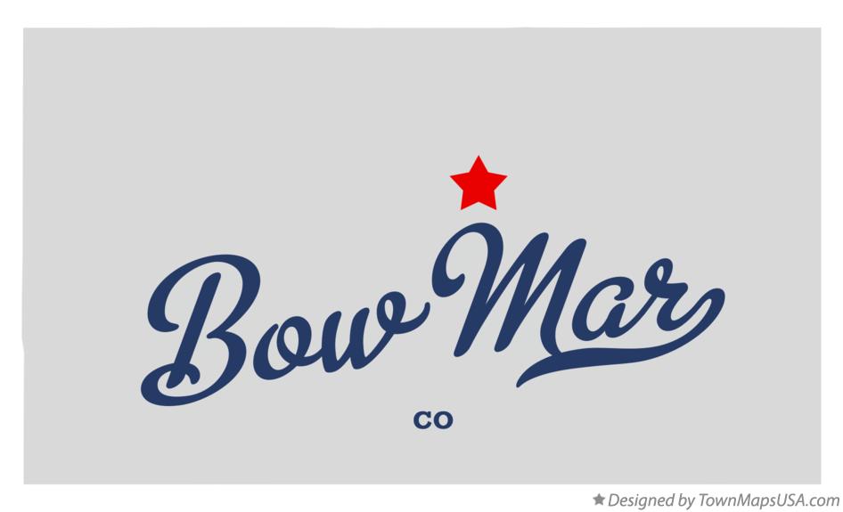 Map of Bow Mar Colorado CO