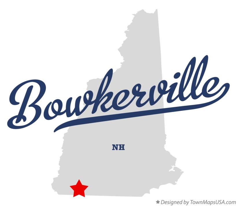 Map of Bowkerville New Hampshire NH
