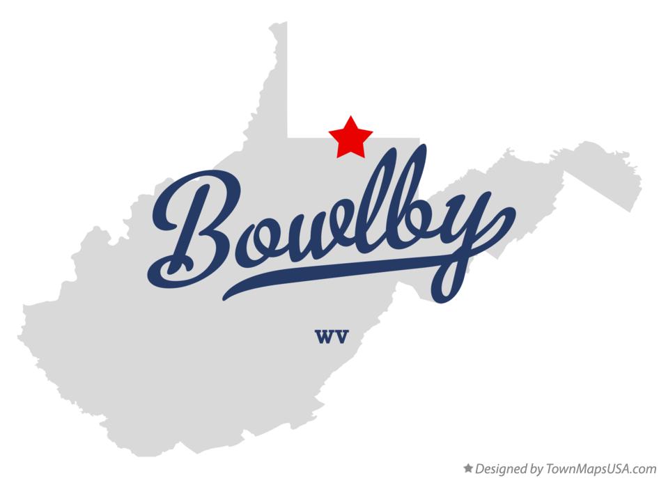 Map of Bowlby West Virginia WV