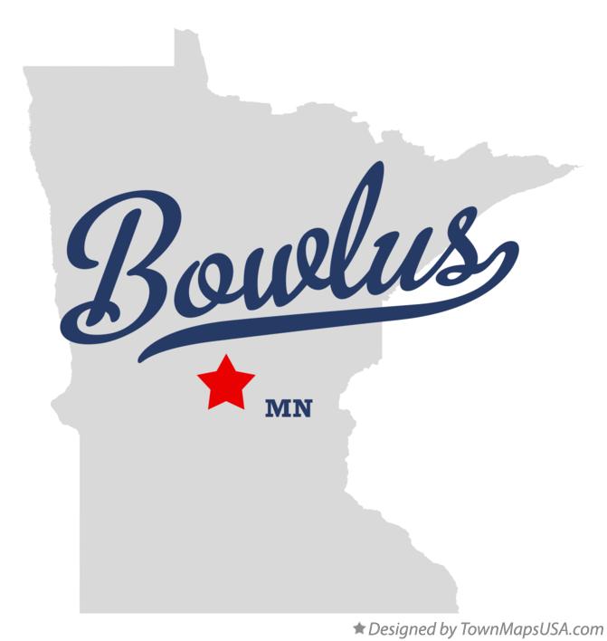 Map of Bowlus Minnesota MN