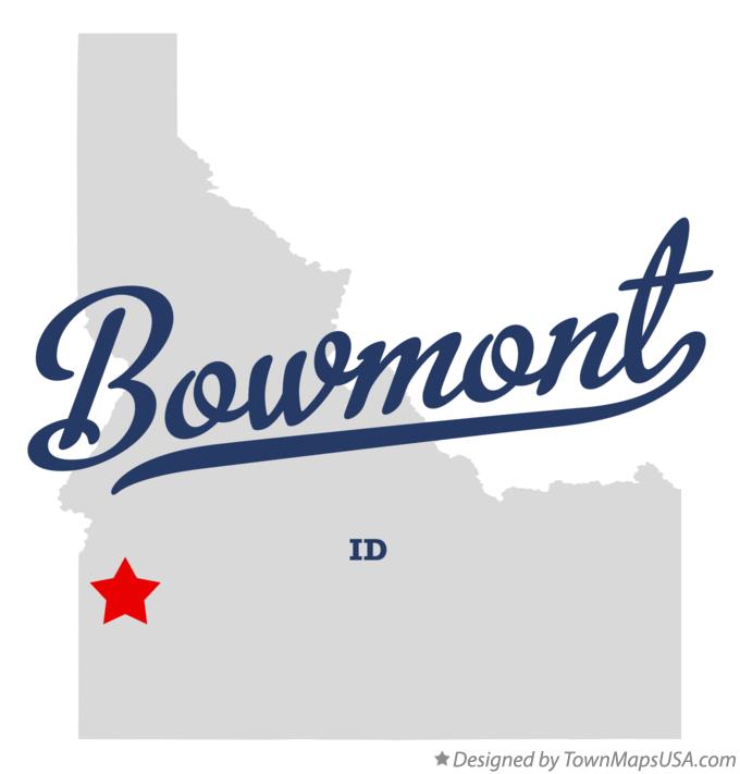 Map of Bowmont Idaho ID