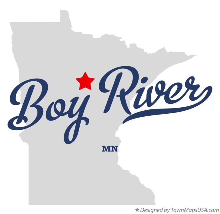 Map of Boy River Minnesota MN