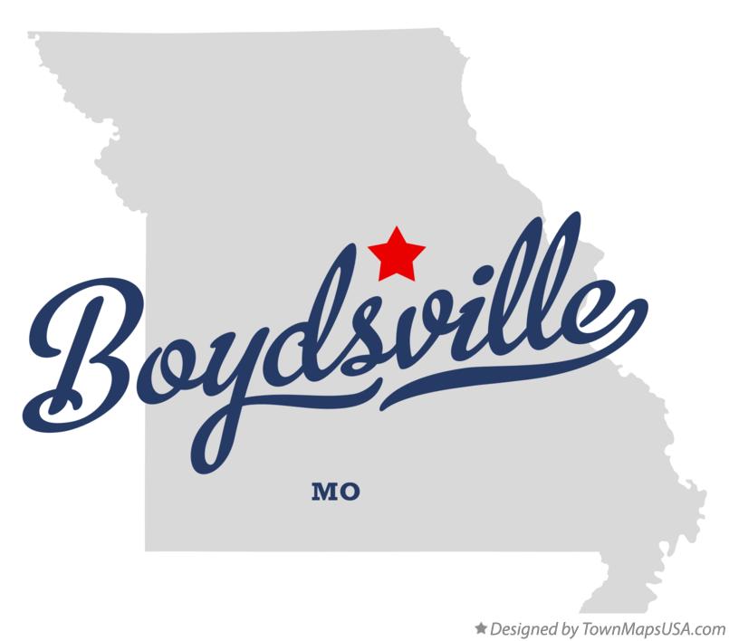 Map of Boydsville Missouri MO