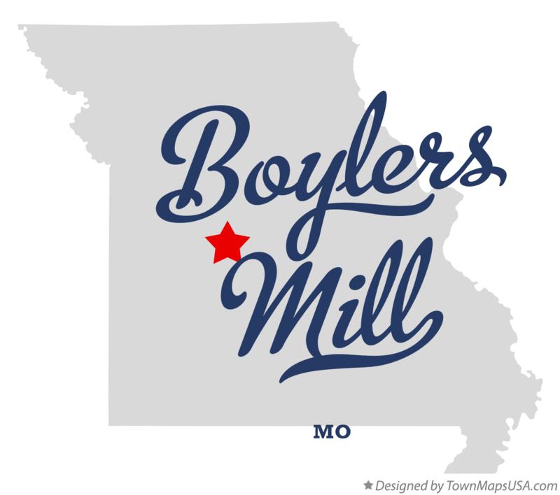 Map of Boylers Mill Missouri MO