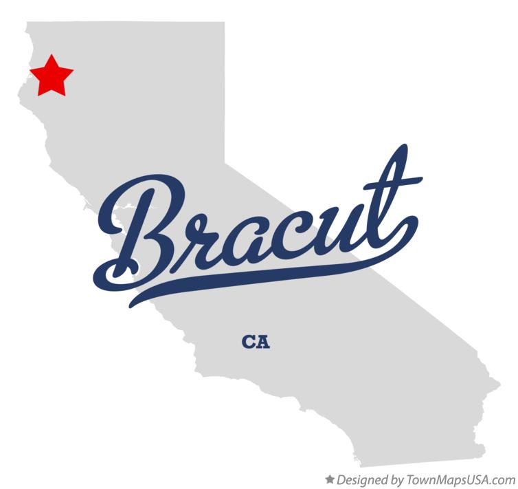 Map of Bracut California CA