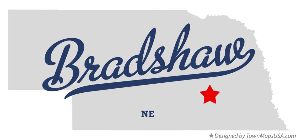 Map of Bradshaw Nebraska NE