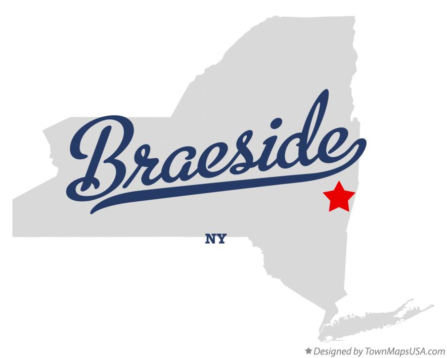 Map of Braeside New York NY