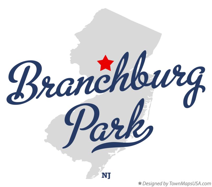 Map of Branchburg Park New Jersey NJ