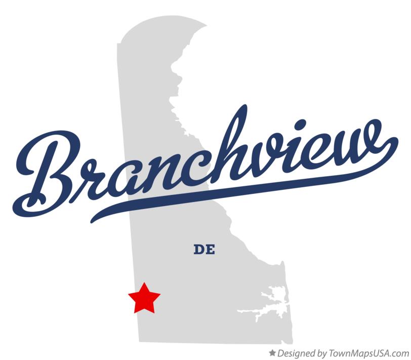 Map of Branchview Delaware DE