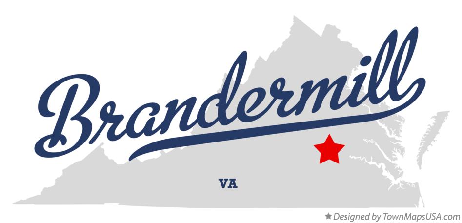 Map of Brandermill Virginia VA