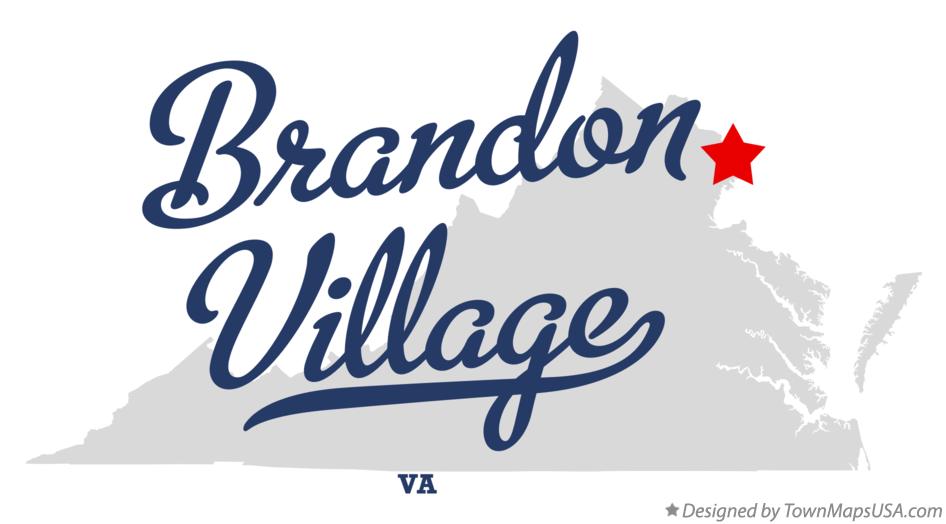 Map of Brandon Village Virginia VA