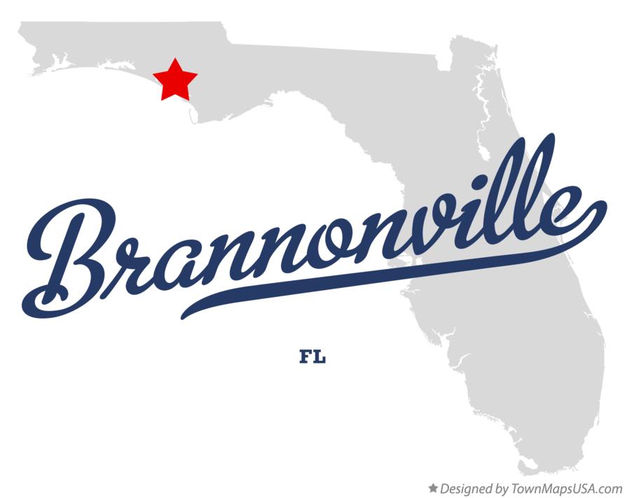 Map of Brannonville Florida FL