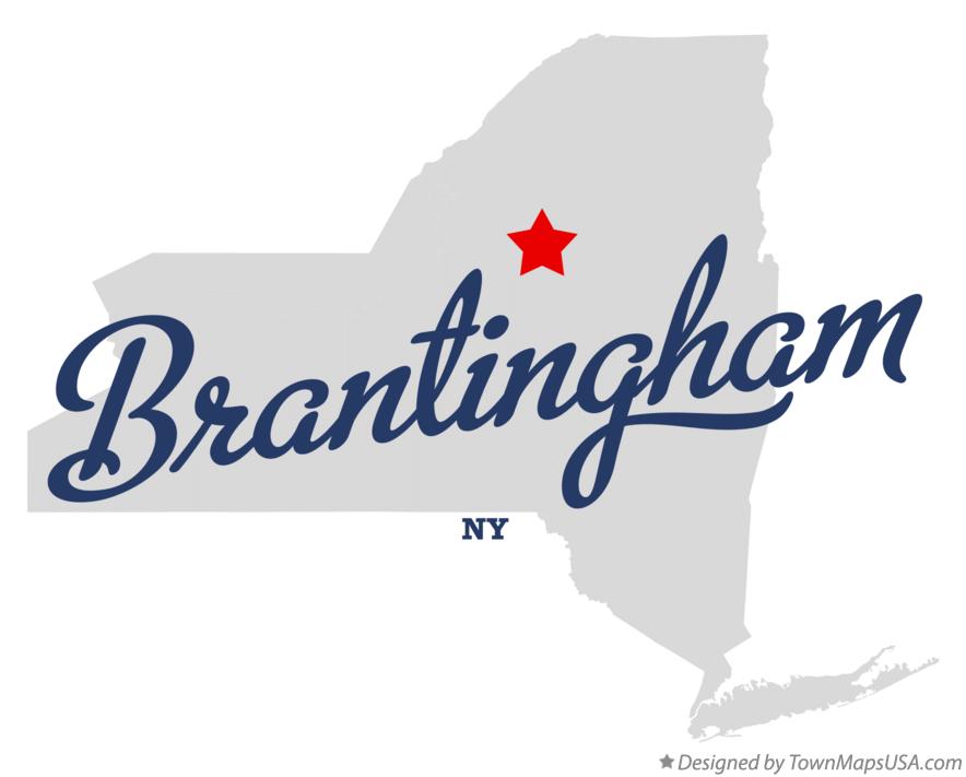 Map of Brantingham New York NY