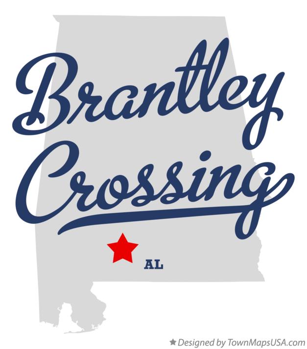 Map of Brantley Crossing Alabama AL