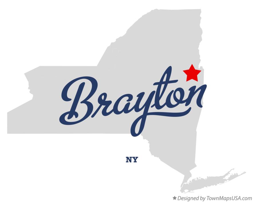 Map of Brayton New York NY