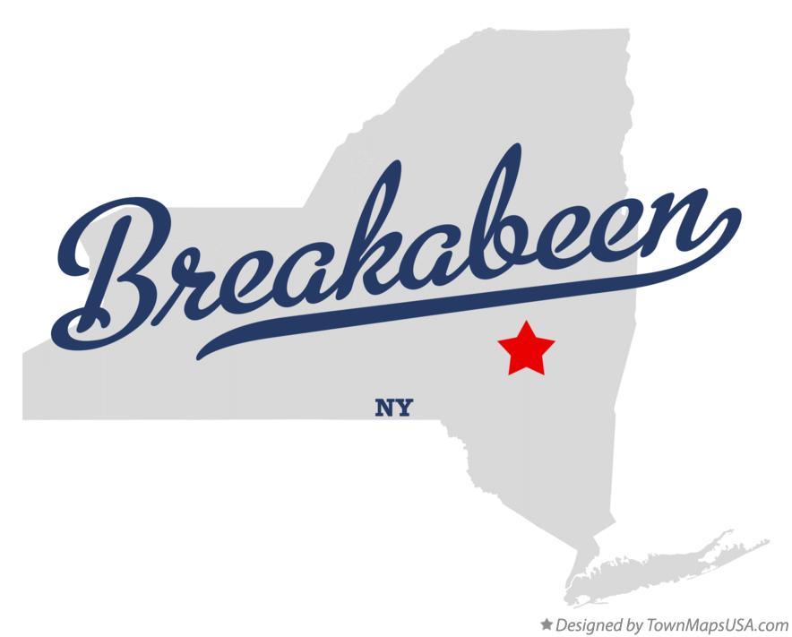 Map of Breakabeen New York NY