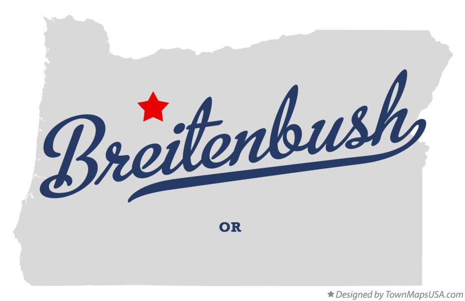Map of Breitenbush Oregon OR