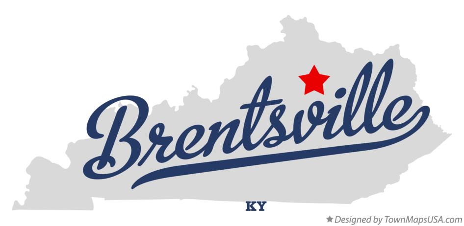 Map of Brentsville Kentucky KY