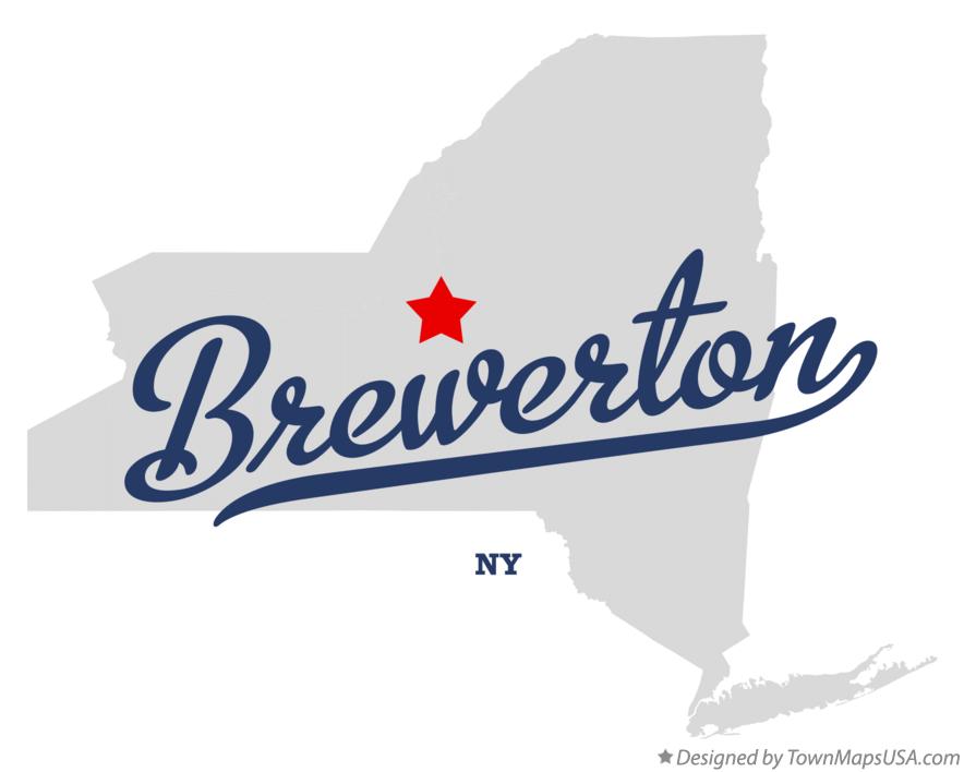 Map of Brewerton New York NY