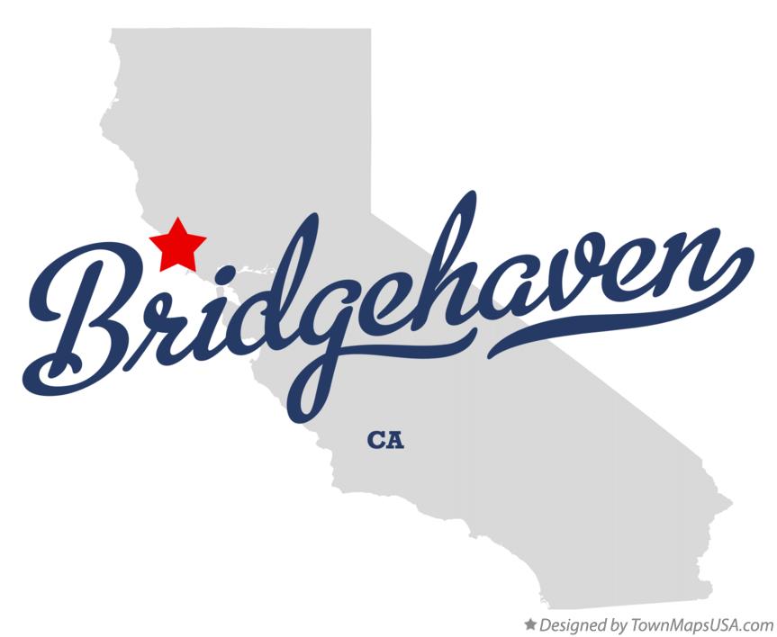 Map of Bridgehaven California CA