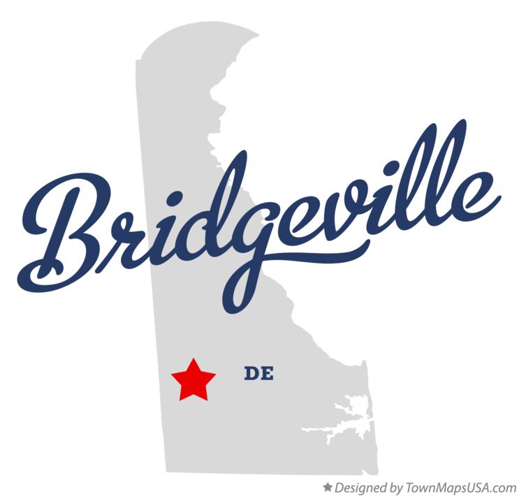 Map of Bridgeville Delaware DE