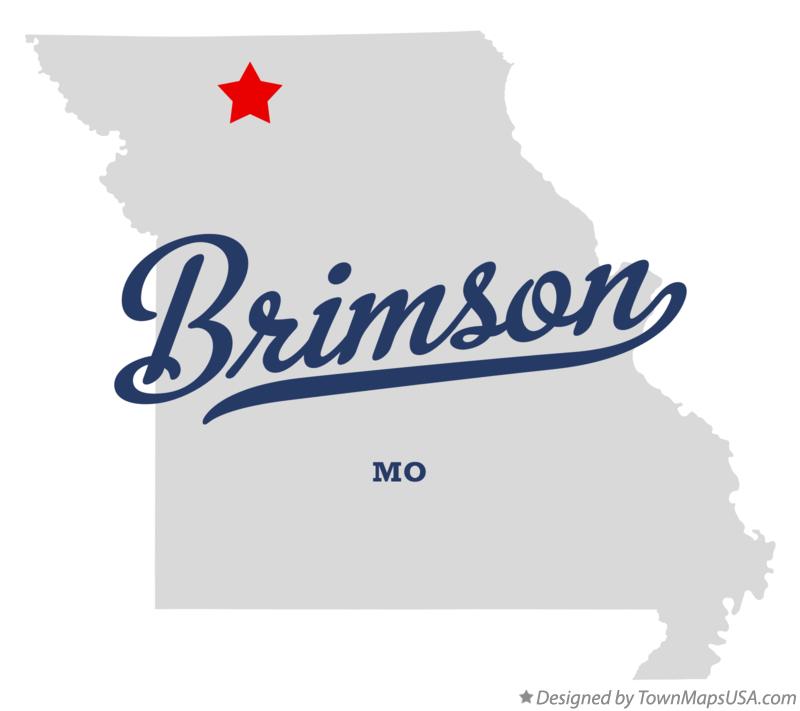 Map of Brimson Missouri MO