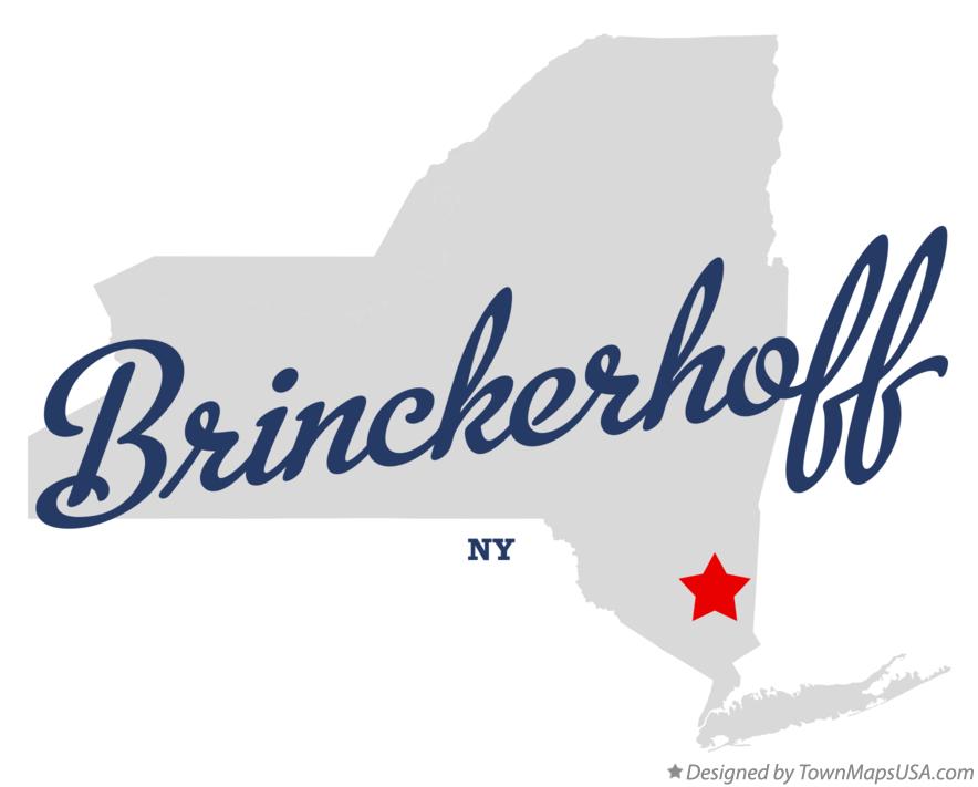 Map of Brinckerhoff New York NY