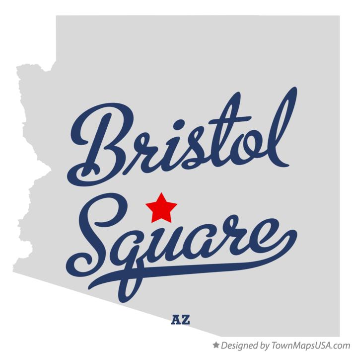 Map of Bristol Square Arizona AZ