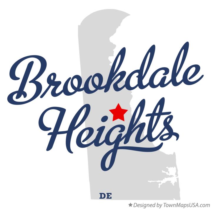 Map of Brookdale Heights Delaware DE