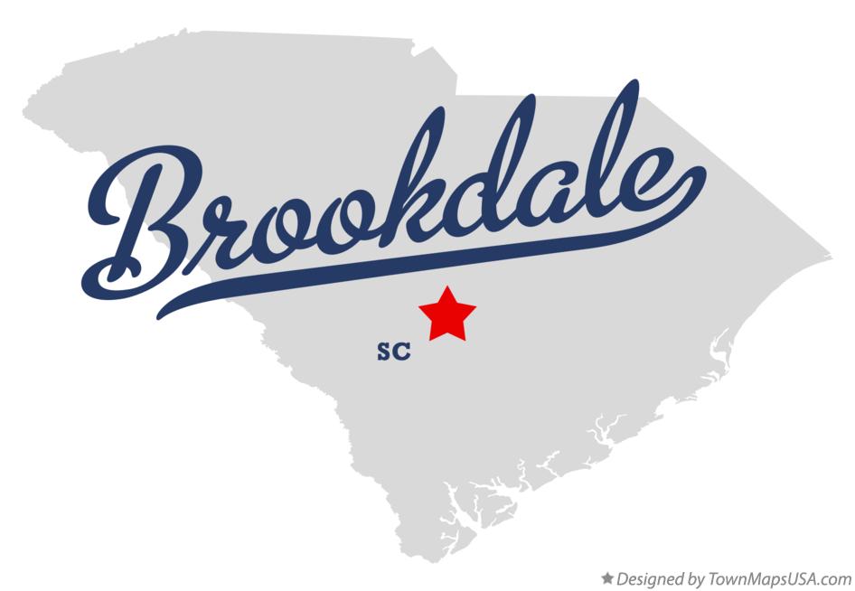 Map of Brookdale South Carolina SC