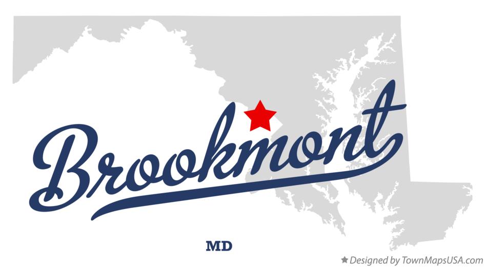 Map of Brookmont Maryland MD