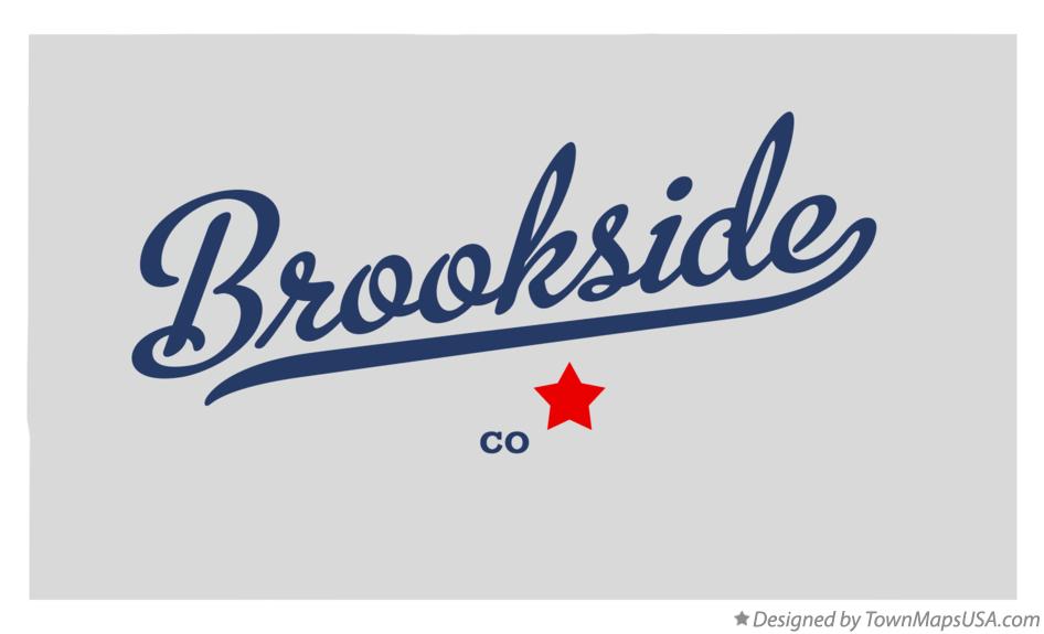 Map of Brookside Colorado CO