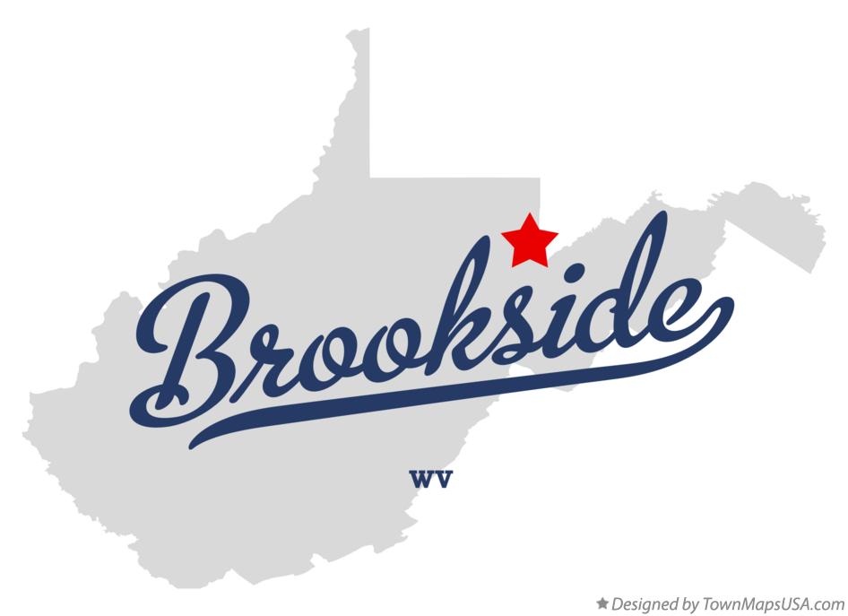 Map of Brookside West Virginia WV