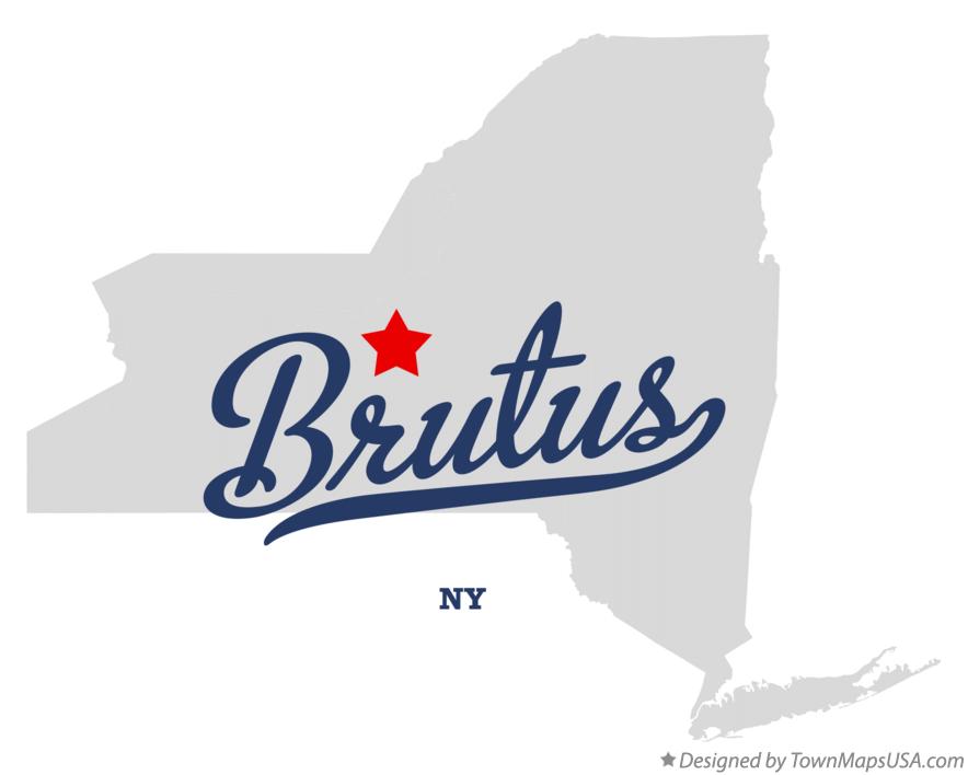 Map of Brutus New York NY