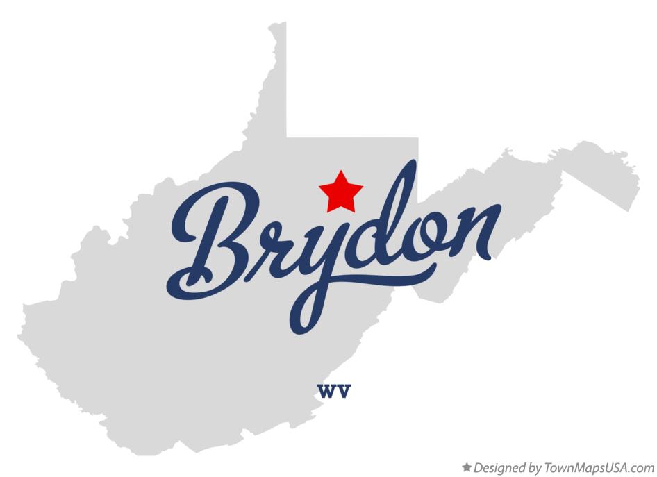 Map of Brydon West Virginia WV