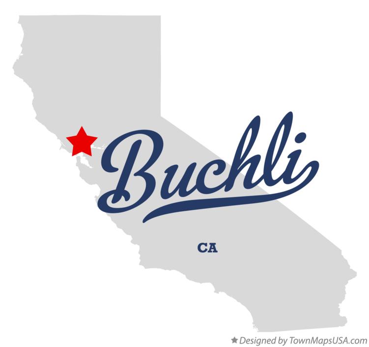 Map of Buchli California CA