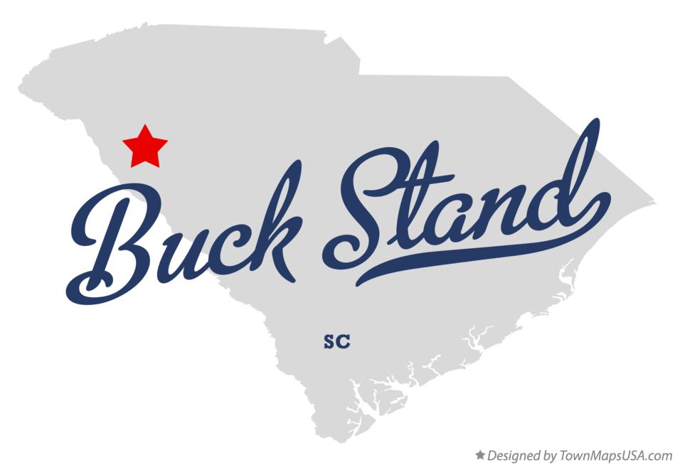 Map of Buck Stand South Carolina SC