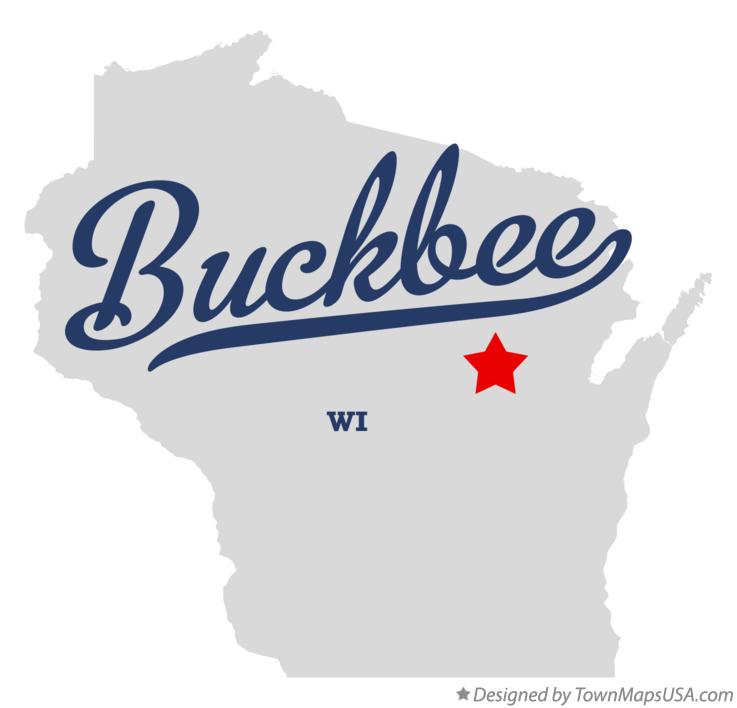 Map of Buckbee Wisconsin WI