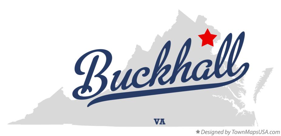 Map of Buckhall Virginia VA
