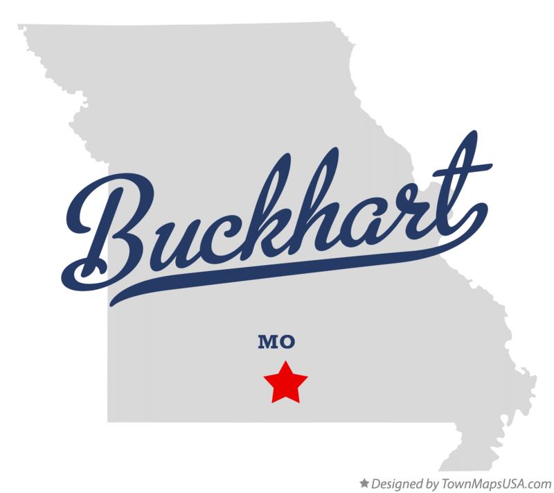 Map of Buckhart Missouri MO