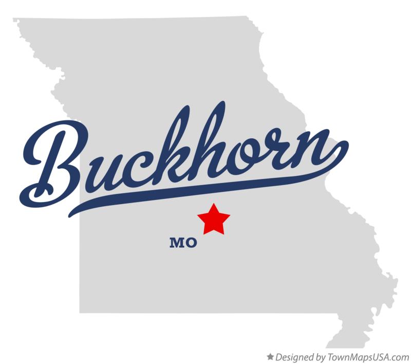 Map of Buckhorn Missouri MO