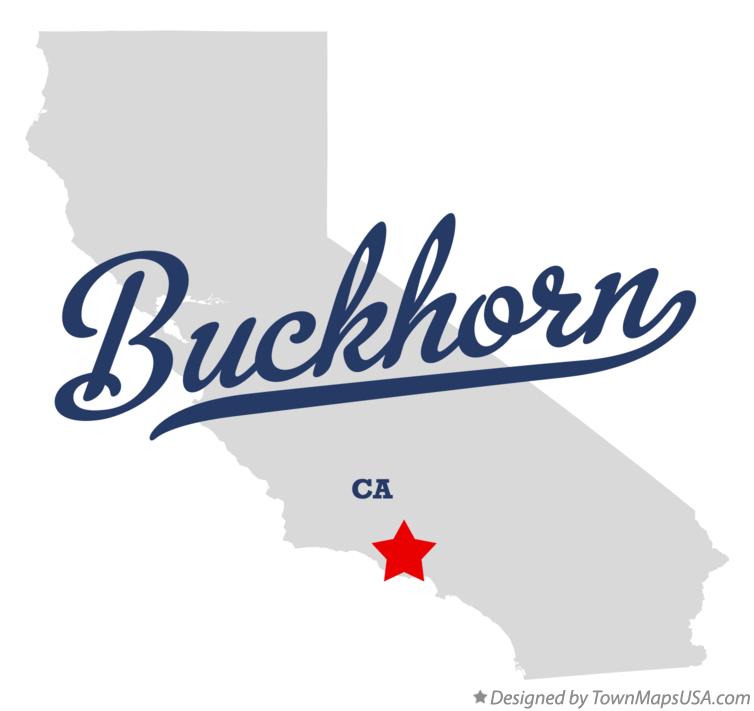 Map of Buckhorn California CA