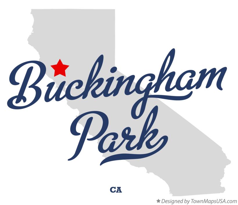 Map of Buckingham Park California CA