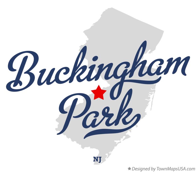 Map of Buckingham Park New Jersey NJ