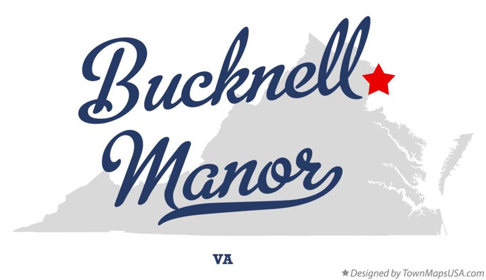 Map of Bucknell Manor Virginia VA