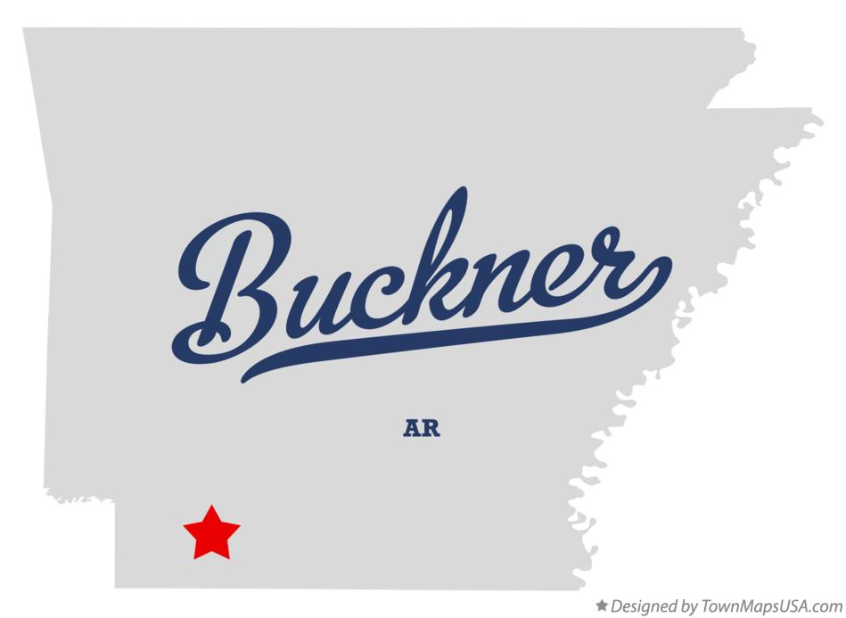 Map of Buckner Arkansas AR