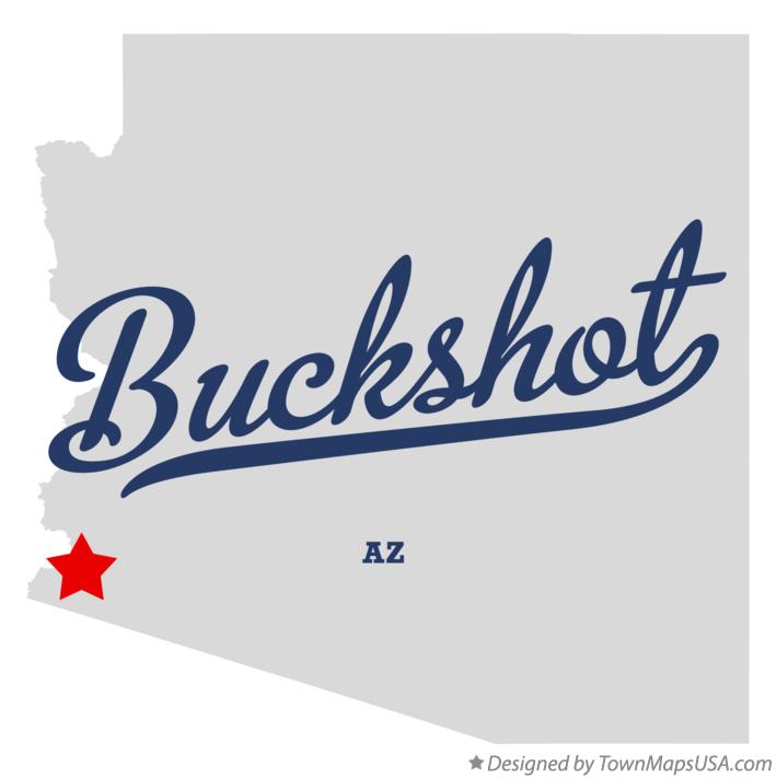 Map of Buckshot Arizona AZ