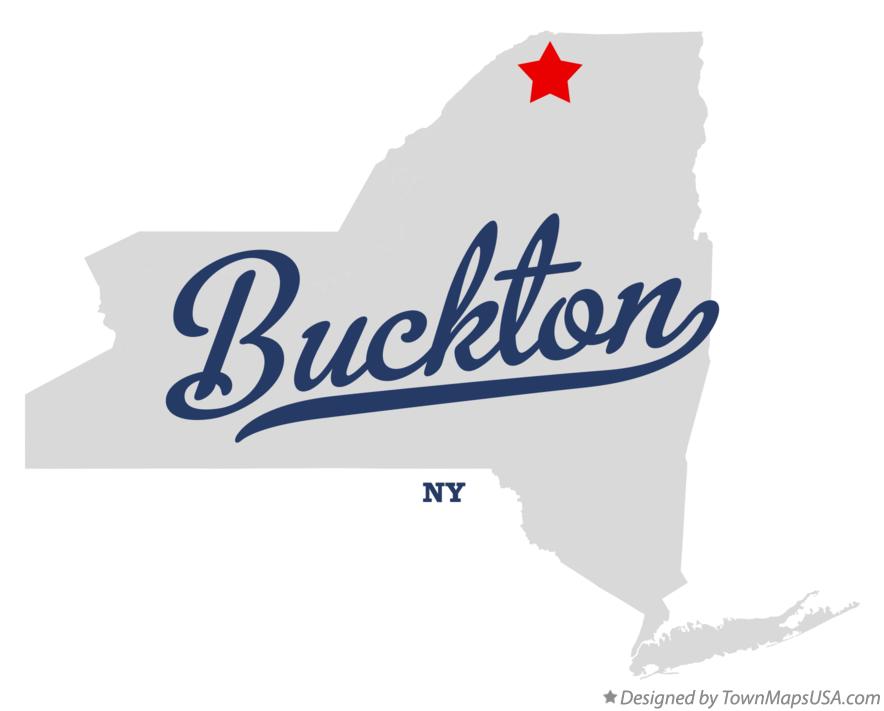 Map of Buckton New York NY